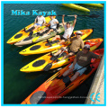 Professional Sit on Top Ocean Kayak Fishing Boats Plastic Canoe